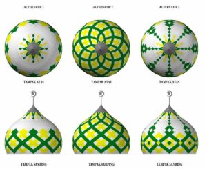Harga Kubah Masjid Modern Panel Enamel dan Galvalum