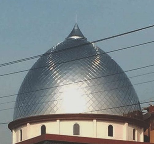 informasi harga kubah masjid bahan stainless