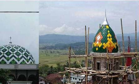harga kubah masjid biasa