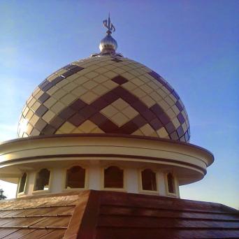 model kubah masjid modern