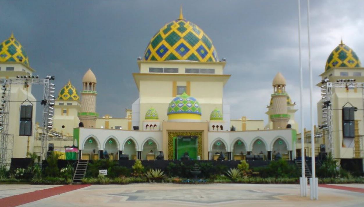 Pembuat Kubah Masjid Bandar Lampung