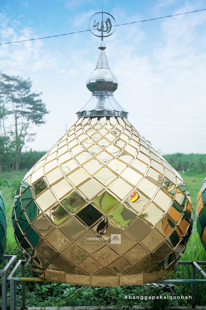 produsen kubah masjid stainless Steel 304 gold