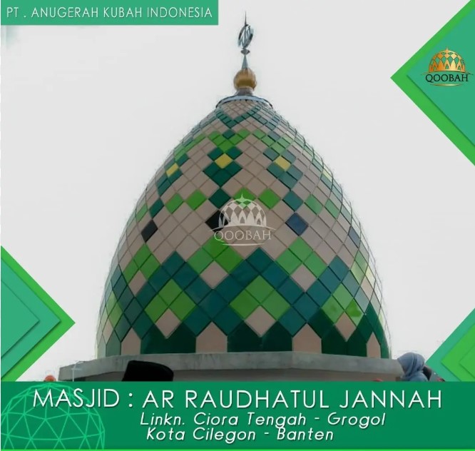 Model Kubah Masjid Pinang