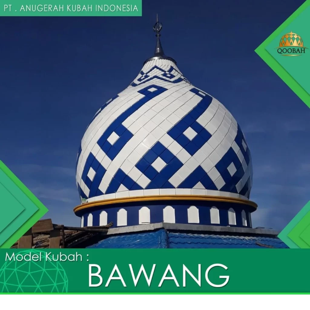 bentuk kubah masjid bawang