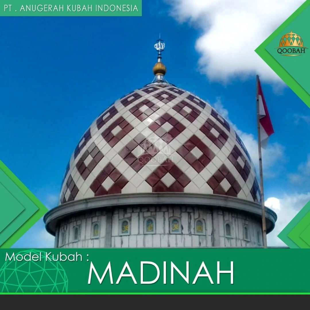 kubah masjid bentuk madinah