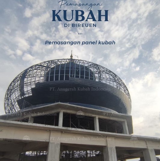 harga kubah masjid diameter 30 meter