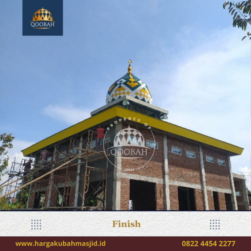 Kubah Masjid Al Husna Kediri