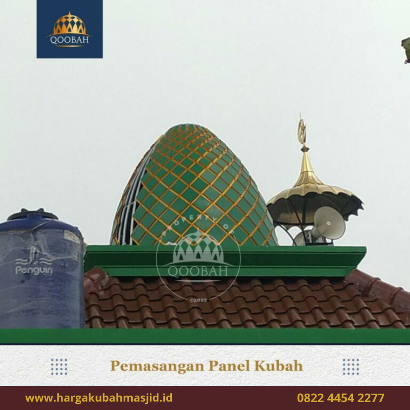 Kubah Musholla Al Mubarok Kediri4