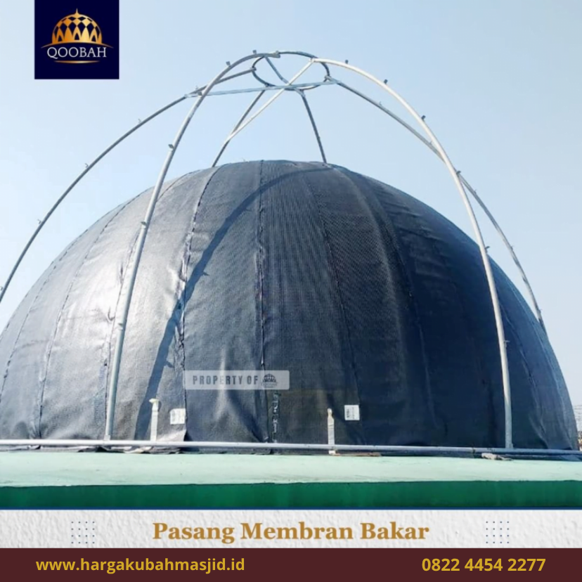 Pemasangan-Kubah-di-Masjid-At-Taqwa-Kediri-–-Jual-Kubah-Panel. Tahap 2