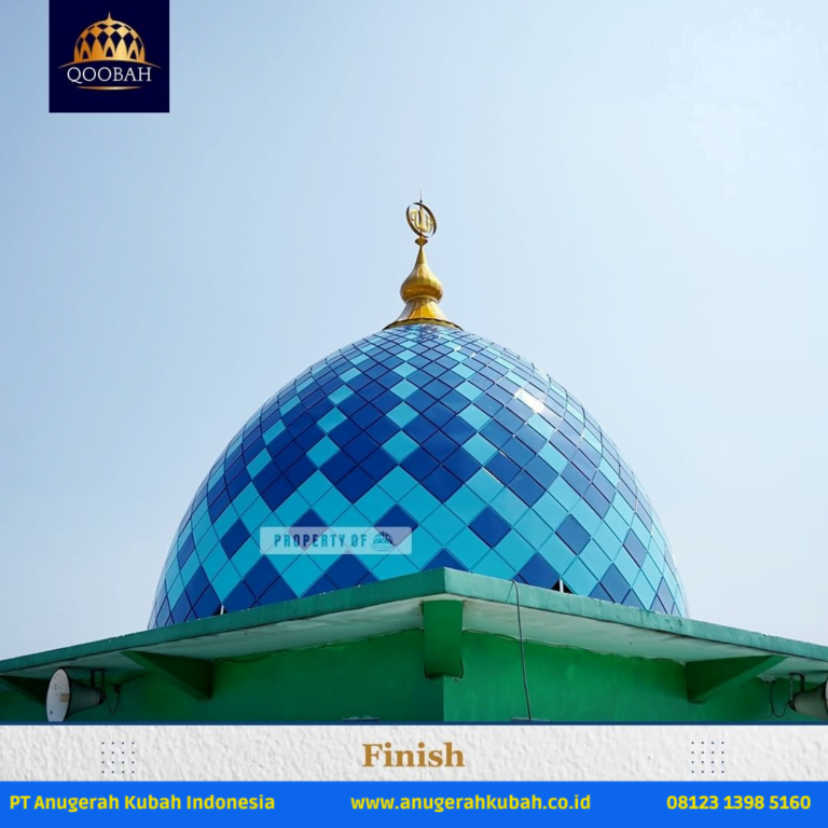 Pemasangan-Kubah-di-Masjid-At-Taqwa-Kediri-–-Jual-Kubah-Panel.- selesai