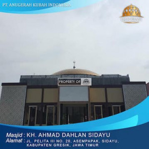 Kubah masjid ahmad dahlan gresik jawa timur