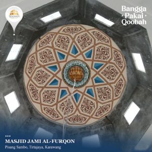 Jual Kubah Masjid Plafon motif di Karawang