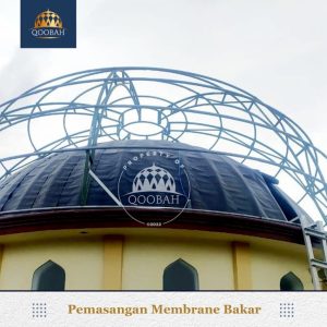 Jual Kubah Masjid di Depok Membran Bakar