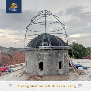 Jual Kubah Masjid di Majalengka tiang rangka