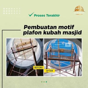 Pembuat Kubah Masjid di Yogyakarta Bantul