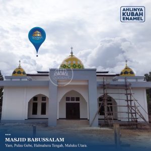 Jual Kubah Masjid di Halmahera Tengah Maluku Utara
