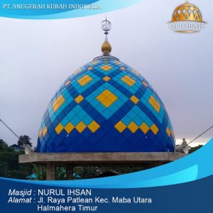 Jual Kubah Masjid di Halmahera Timur Maluku Utara