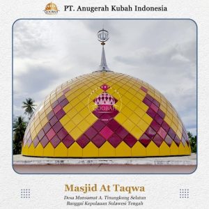 Jual Kubah Masjid di Banggai Kepulauan Sulawesi Tengah
