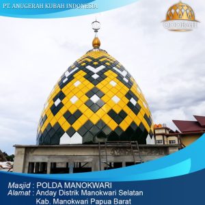 Jual Kubah Masjid di Manokwari Papua