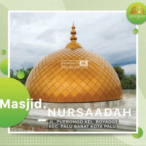 Jual Kubah Masjid di Palu Sulawesi Tengah