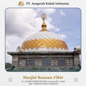 Jual Kubah Masjid di Ternate Maluku Utara