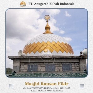 Jual Kubah Masjid di Ternate Maluku Utara