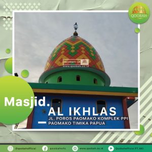 Jual Kubah Masjid di Timika Papua