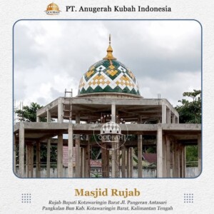 Jual Kubah Masjid di Kotawaringin Barat Kalimantan Tengah