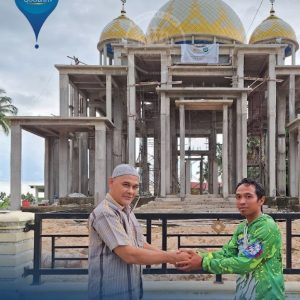 Kubah Masjid di Daerah Aceh