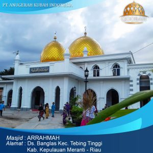 Jual Kubah Masjid Kepulauan Meranti