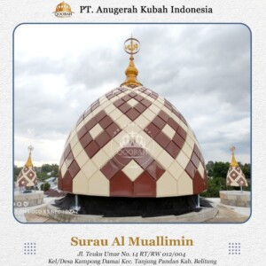 Jual Kubah Masjid di Bangka Belitung